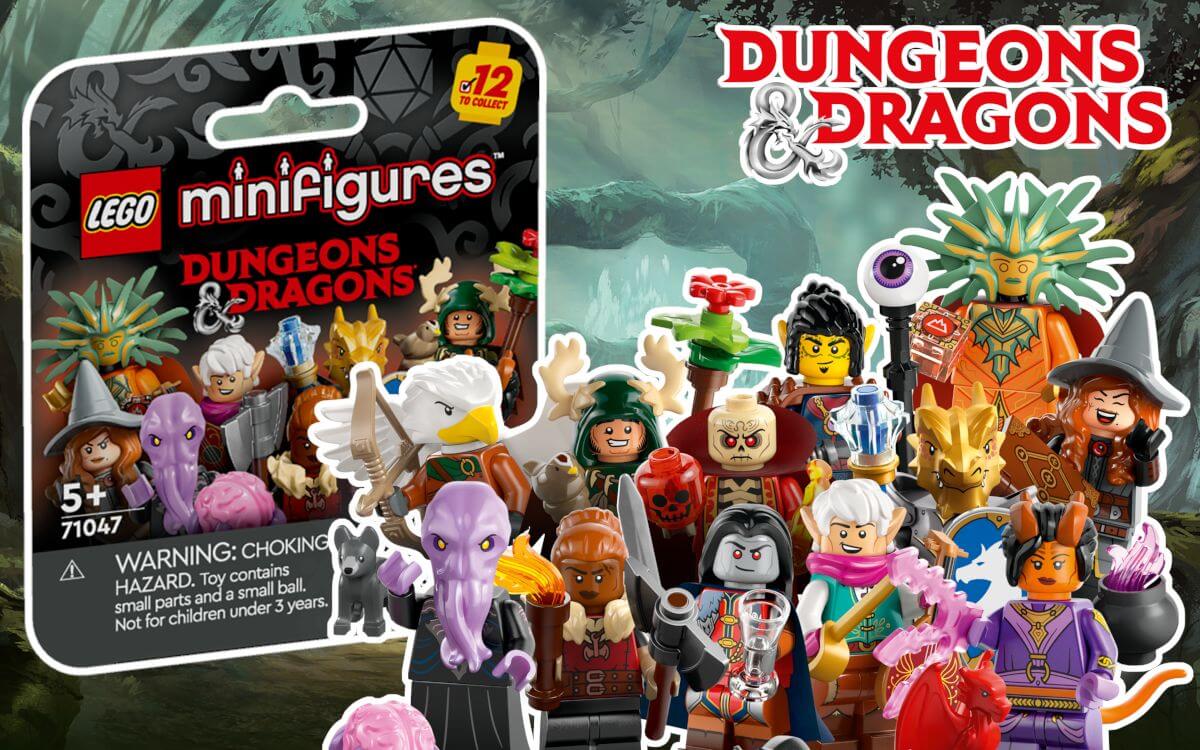 LEGO 71047 Dungeons & Dragons Minifigures 2024 revealed