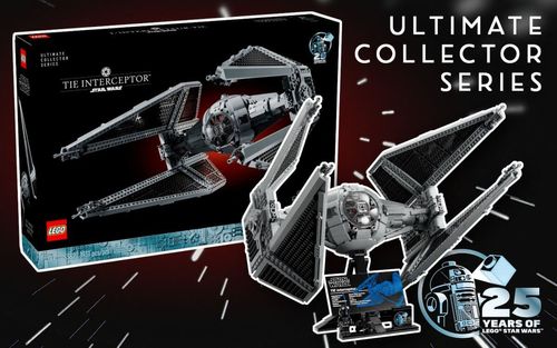 LEGO Star Wars 2024: UCS TIE Interceptor revealed!