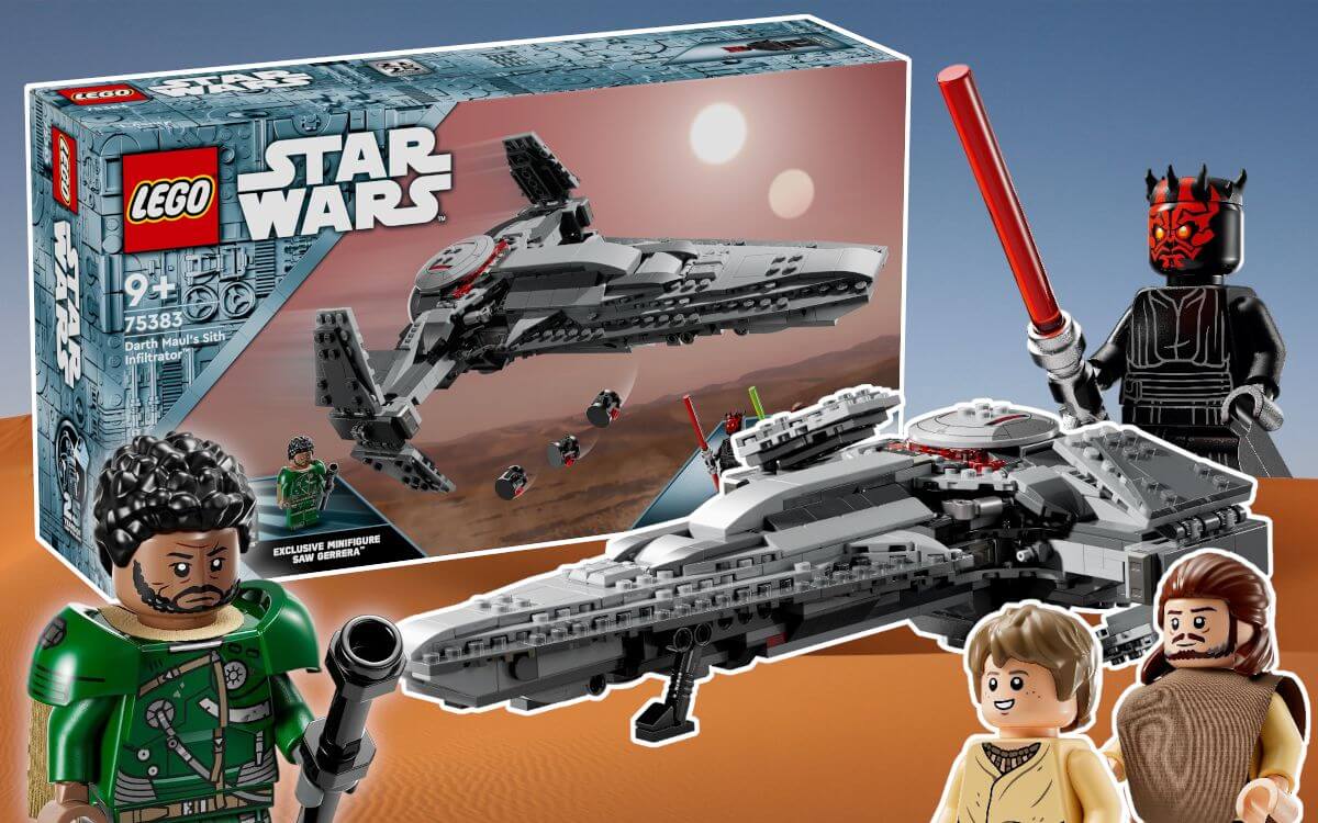 LEGO Star Wars 75383 Sith Infiltrator revealed