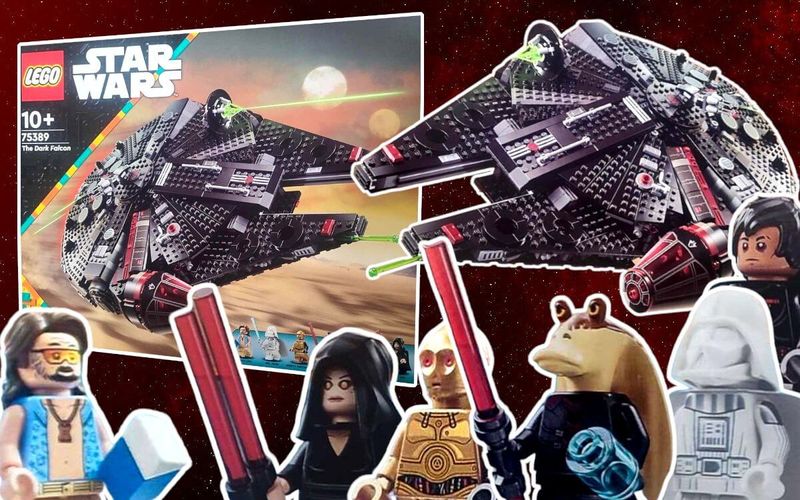 LEGO Star Wars 75389 The Dark Falcon leaked