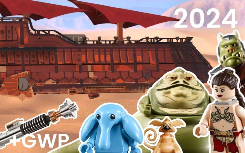 LEGO Star Wars 2024 UCS Jabba's Sail Barge coming October!