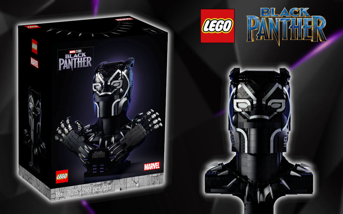 LEGO Marvel 76315 Black Panther bust