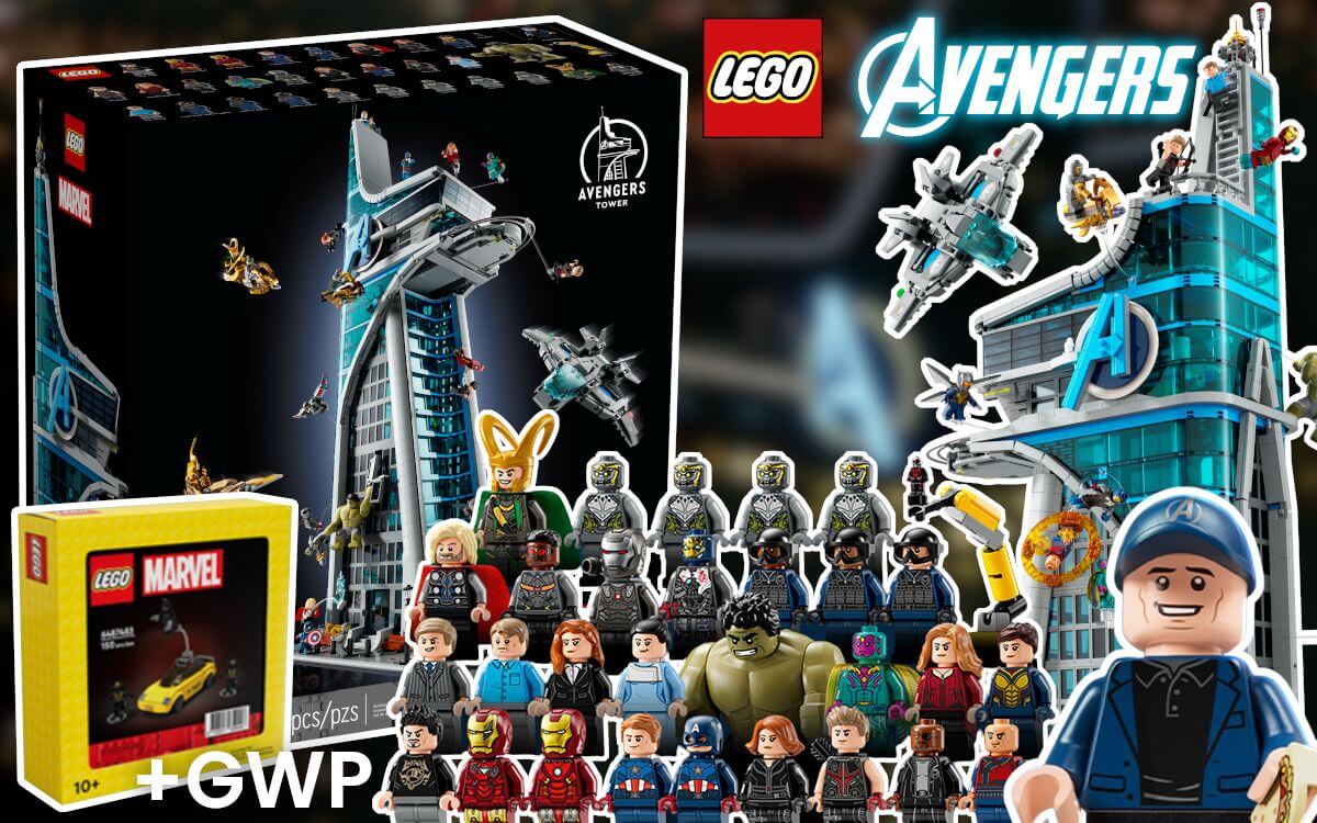 LEGO Marvel 2023 Avengers Tower revealed: All images & info!