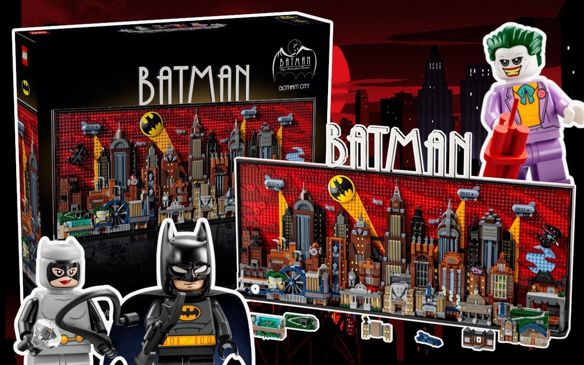LEGO Batman 76271 The Animated Series Gotham City Skyline 2024 reveal