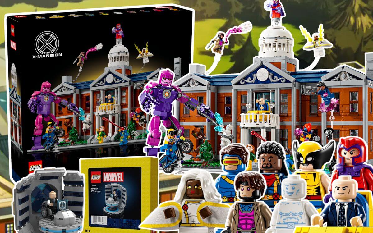 LEGO Marvel 2024: The X-Mansion & Cerebro GWP revealed!