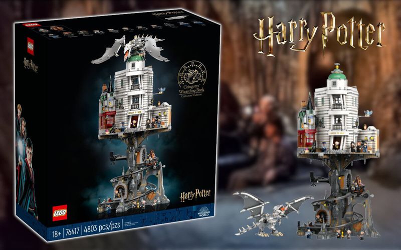 LEGO Harry Potter 76417 Gringotts Wizarding Bank Collectors Edition