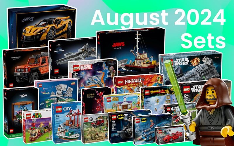 All LEGO August 2024 sets overview