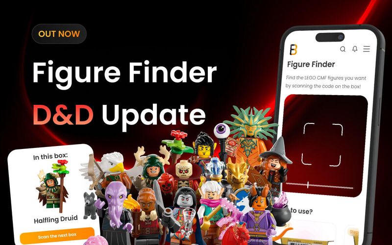 Falconbricks Figure Finder DnD Update: Scan & identify LEGO Dungeons & Dragons Minifigures