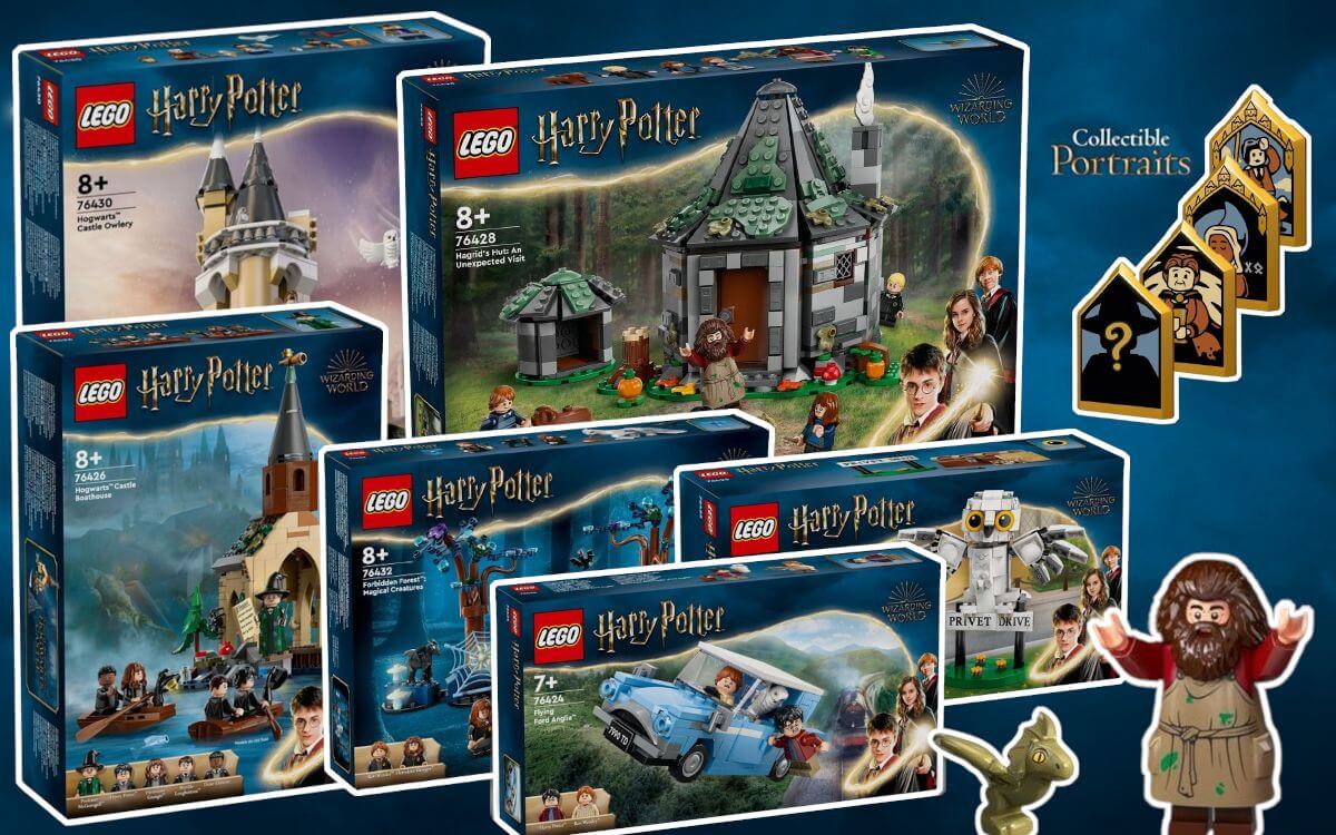 LEGO Harry Potter 2024: Hagrid's Hut, Owlery & more revealed