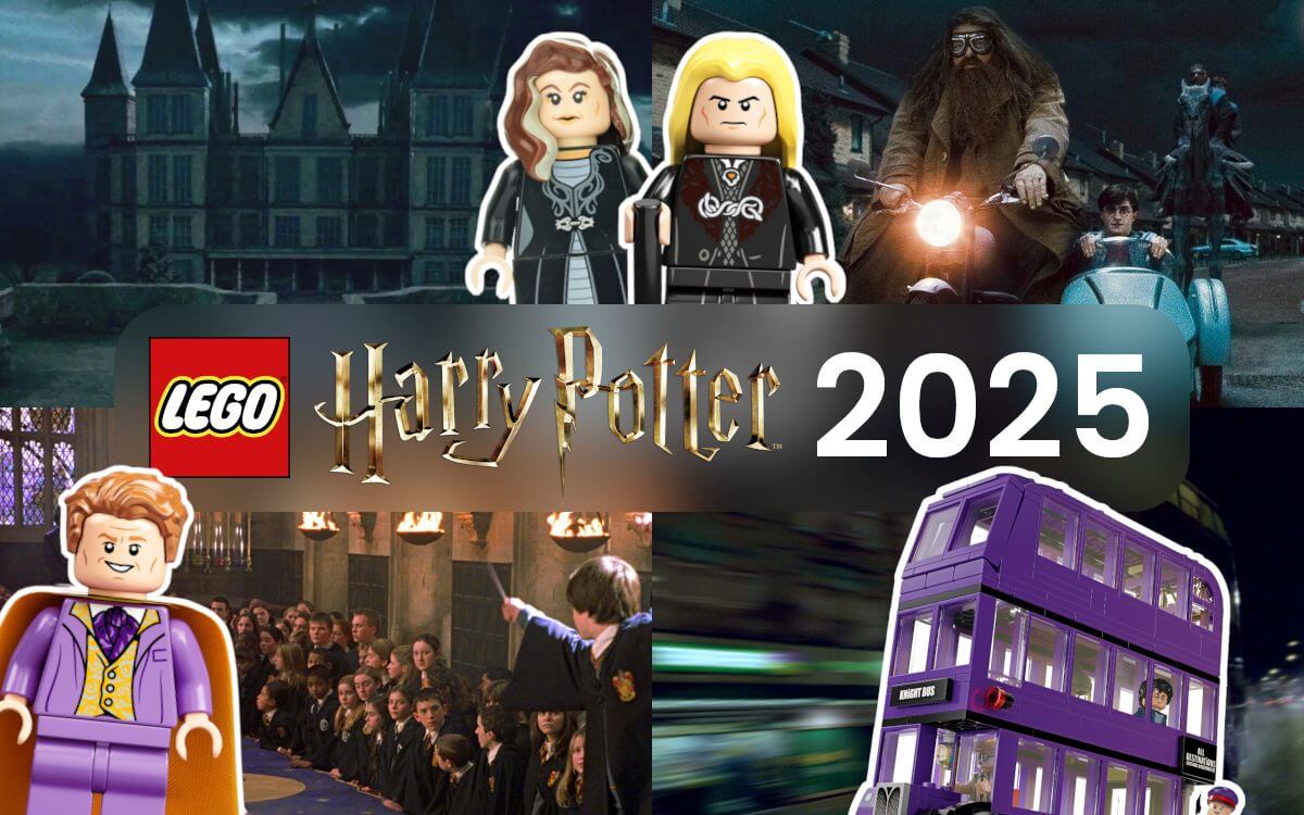 LEGO Harry Potter 2025 Sets Malfoy Manor Motorcycle more