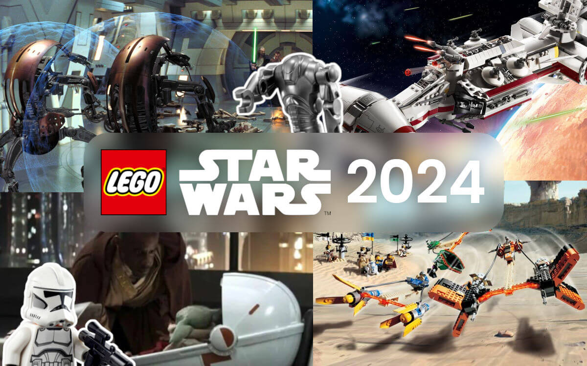 LEGO Star Wars 2024 sets Huge Battlepack Podrace Tantive IV more