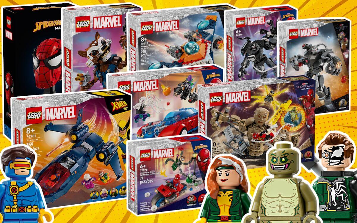 LEGO Marvel Sets for January 2024 Revealed - Jedi News