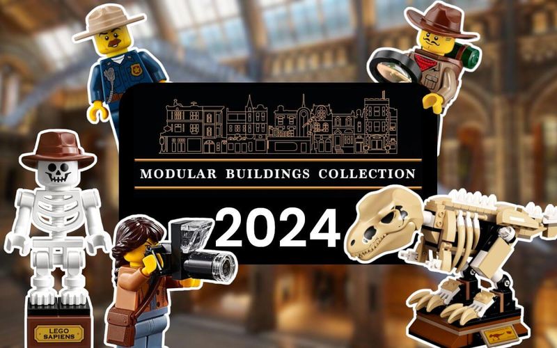 LEGO 2024 Modular Building 10326 Natural History Museum coming