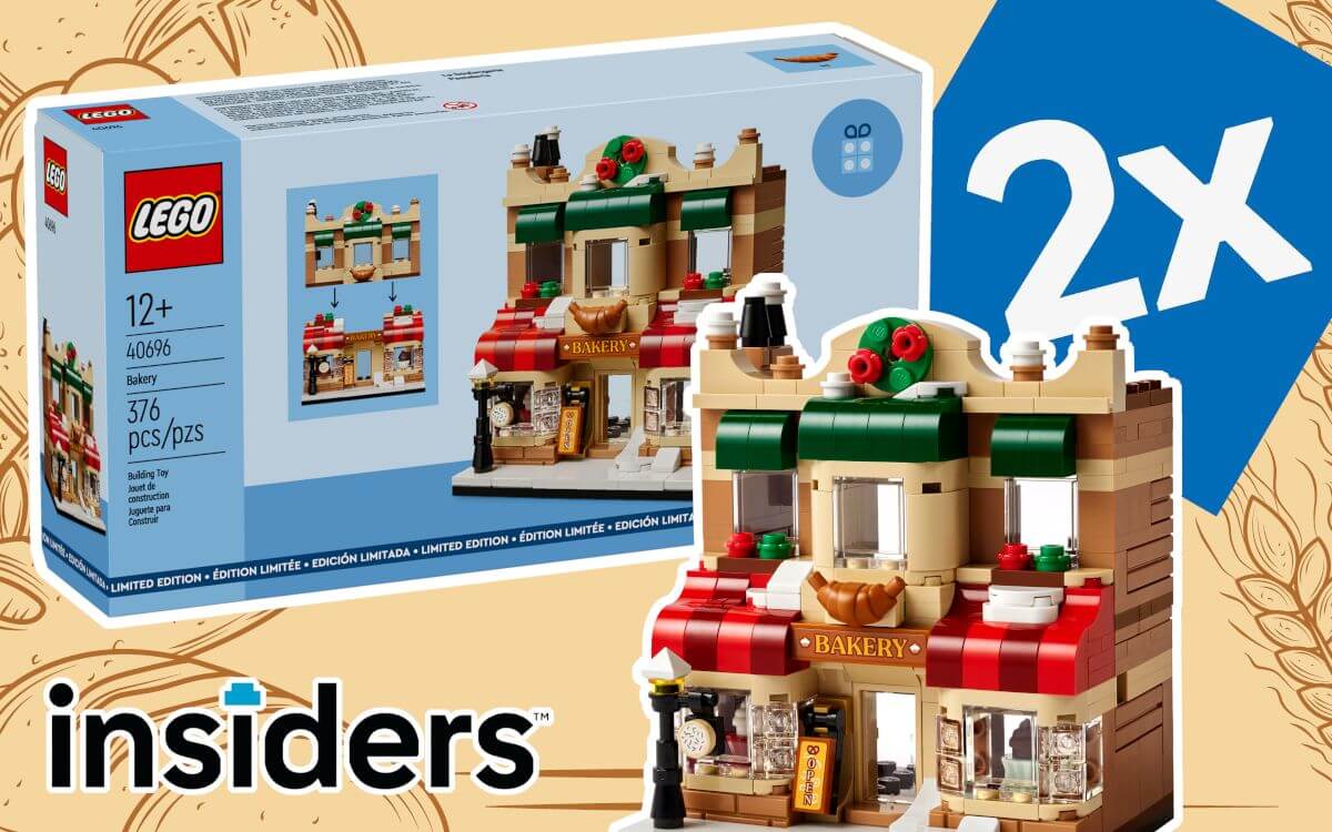 LEGO October 2024 Promos: 40696 Bakery GWP & 2x Insiders Points