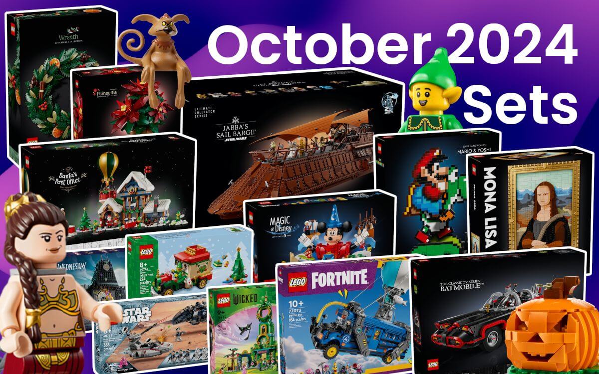 All LEGO October 2024 sets overview