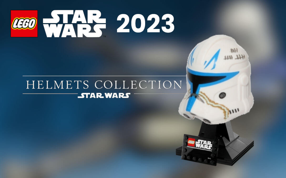 LEGO Star Wars 2023 Captain Rex Helmet mockup