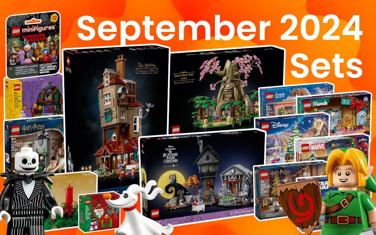 All LEGO September 2024 sets overview