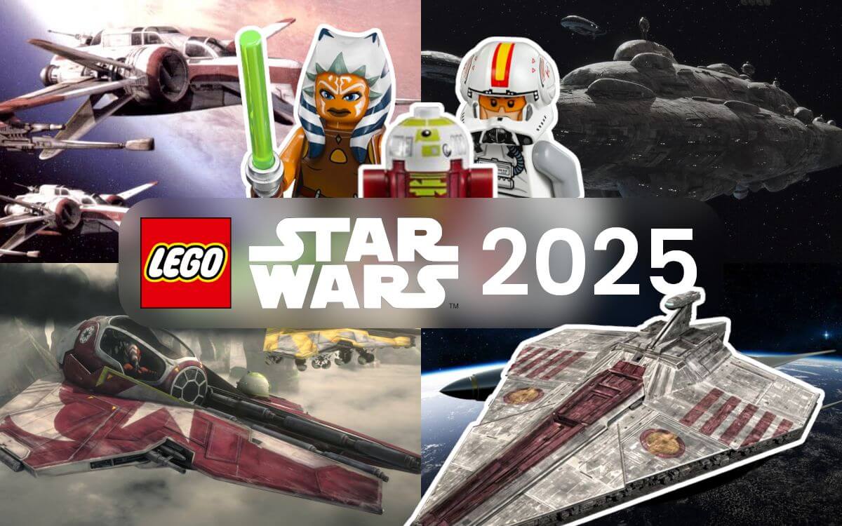 LEGO Star Wars 2025 Sets: ARC-170, Acclamator & more!