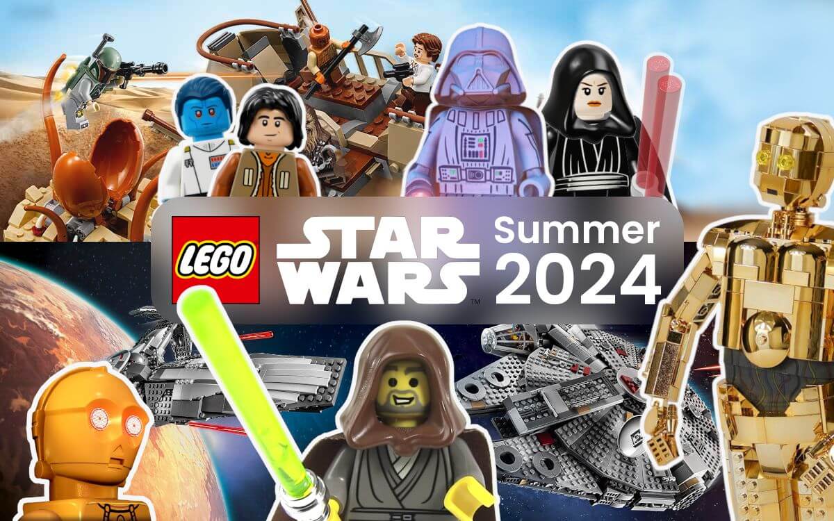 LEGO Star Wars Summer 2024 Jedi Bob What if Sarlacc more