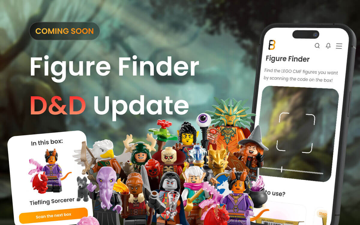 Falconbricks Figure Finder Dungeons & Dragons CMF update preview
