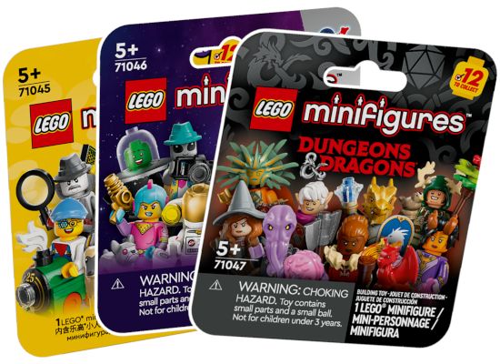 LEGO Collectable Minifigures Boxes