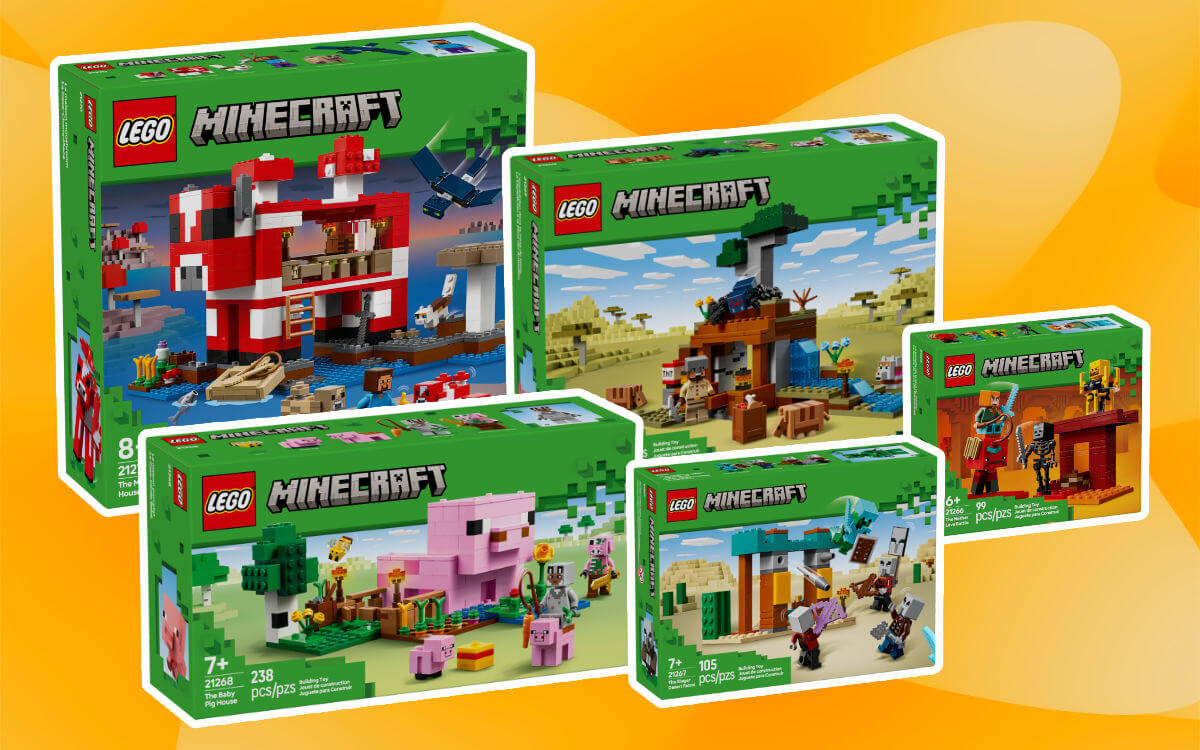 LEGO Minecraft January 2025 sets