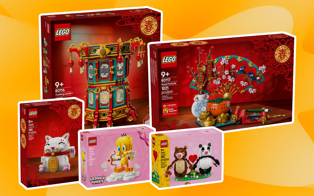 LEGO Seasonal January 2025 sets