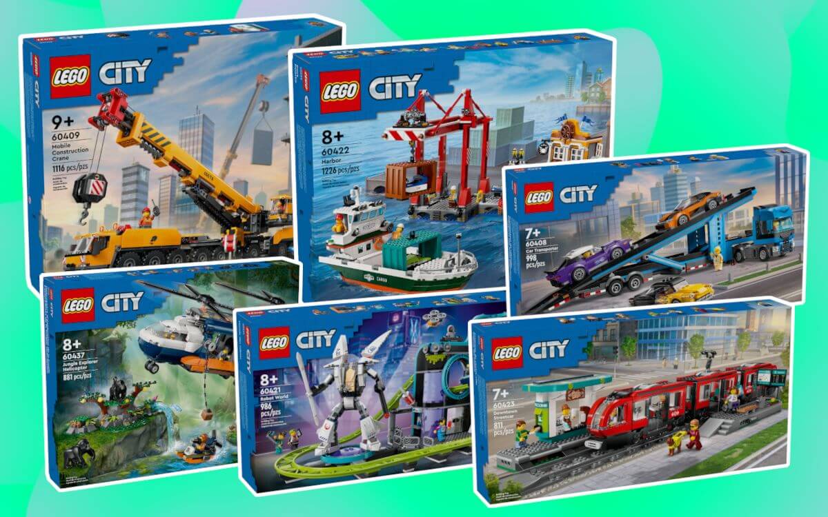 LEGO City August 2024 sets