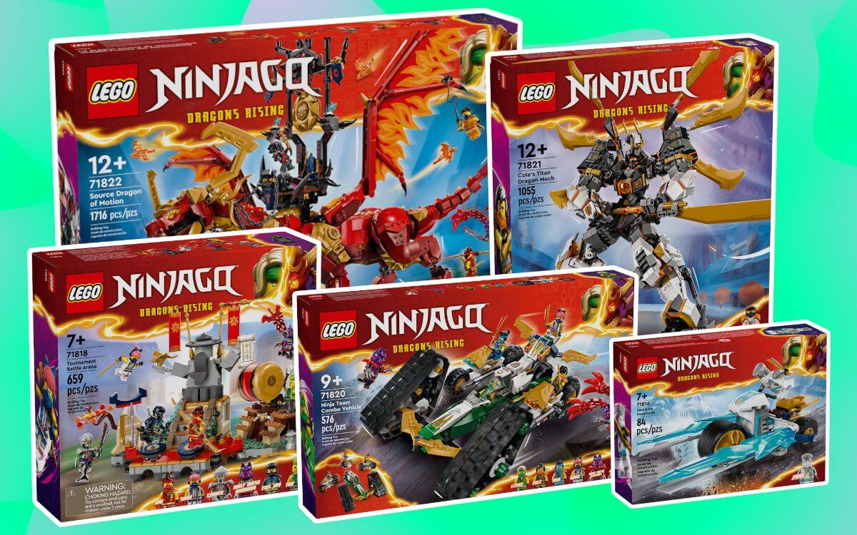 LEGO Ninjago August 2024 sets