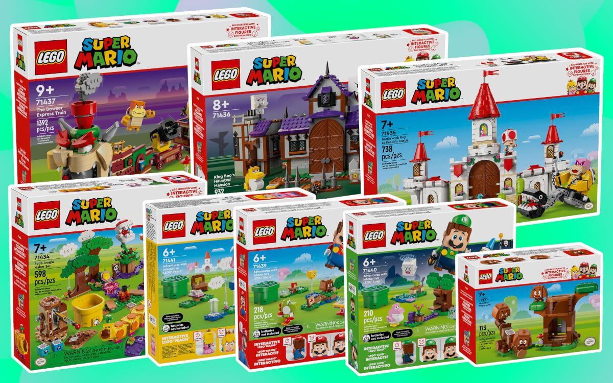 LEGO Super Mario August 2024 sets