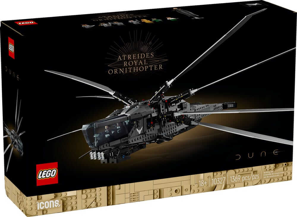 LEGO Icons 10327 Dune Atreides Royal Ornithopter box front