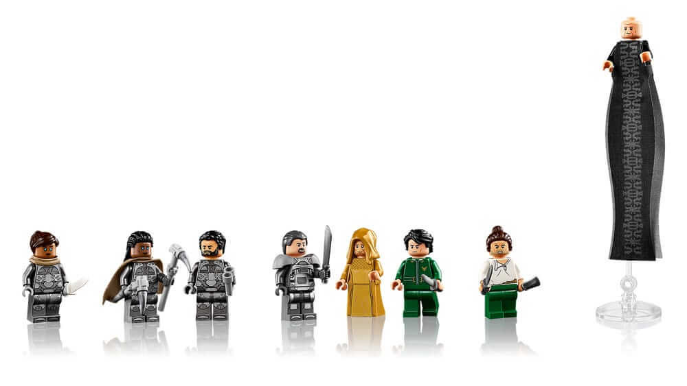 LEGO Icons 10327 Dune Atreides Royal Ornithopter Minifigures