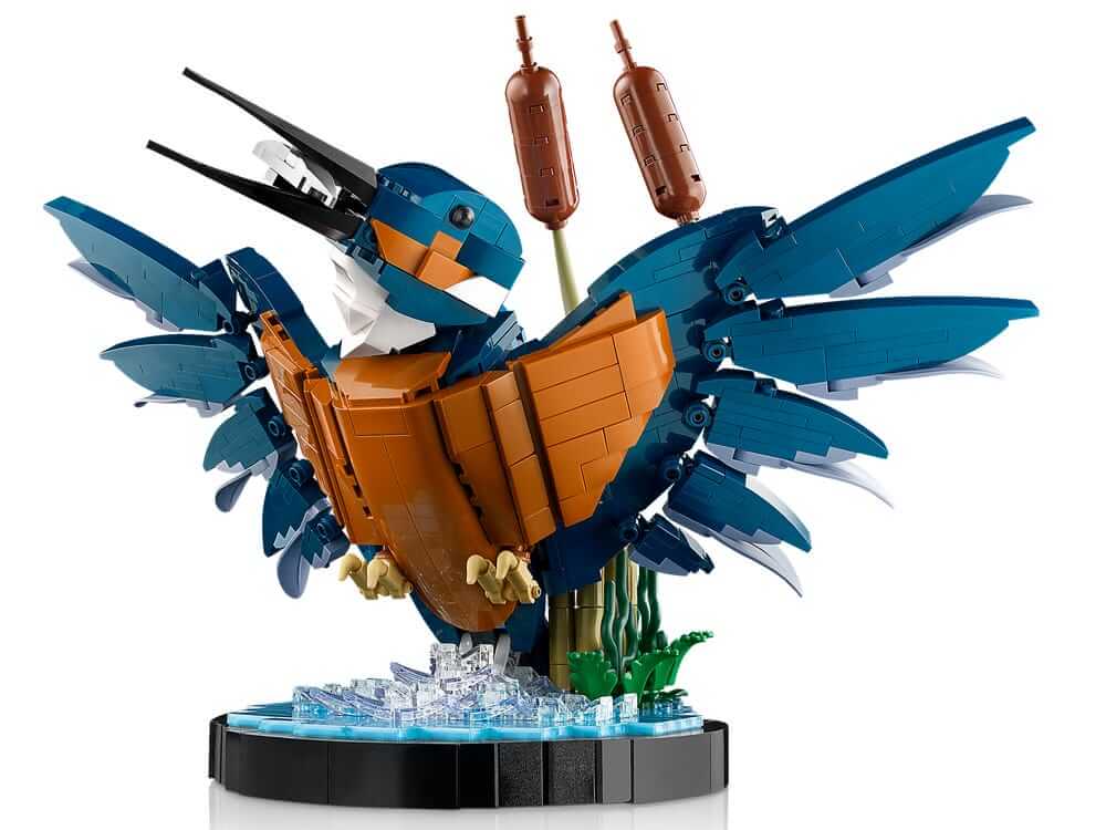 LEGO Icons Fauna Collection 10331 Kingfisher Bird front