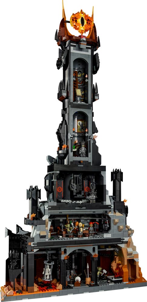 LEGO Icons 10333 Lord of the Rings: Barad-Dur details