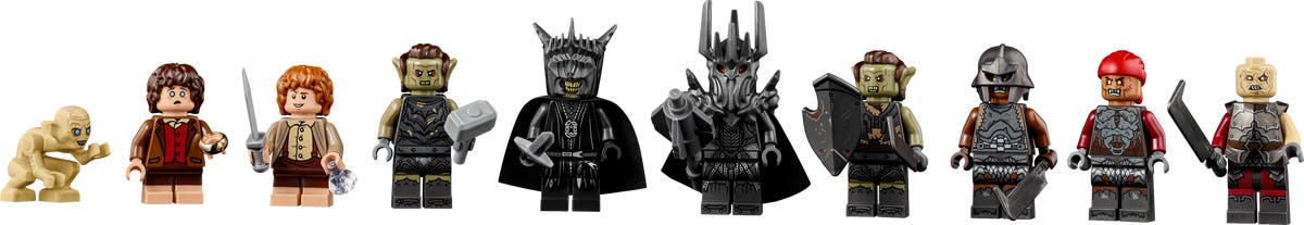 LEGO Icons 10333 Lord of the Rings: Barad-Dur Minifigures