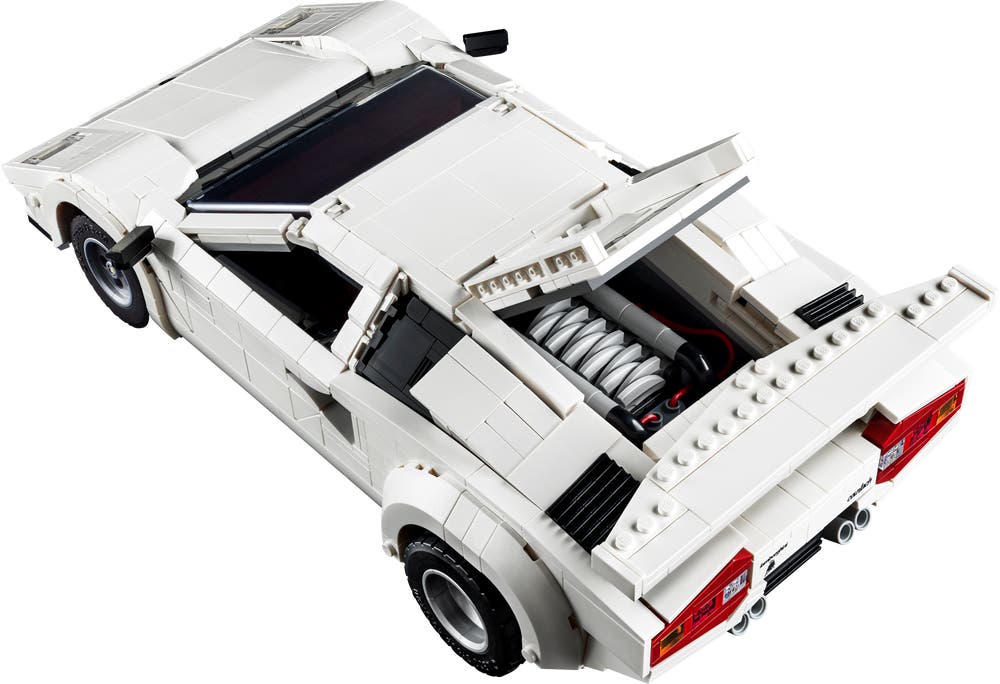 LEGO Icons 10337 Lamborghini Countach 5000 Quattrovalvole interior
