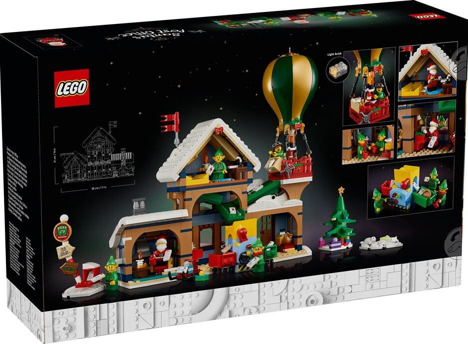 LEGO 2024 Winter Village: 10339 Santa's Post Office revealed!