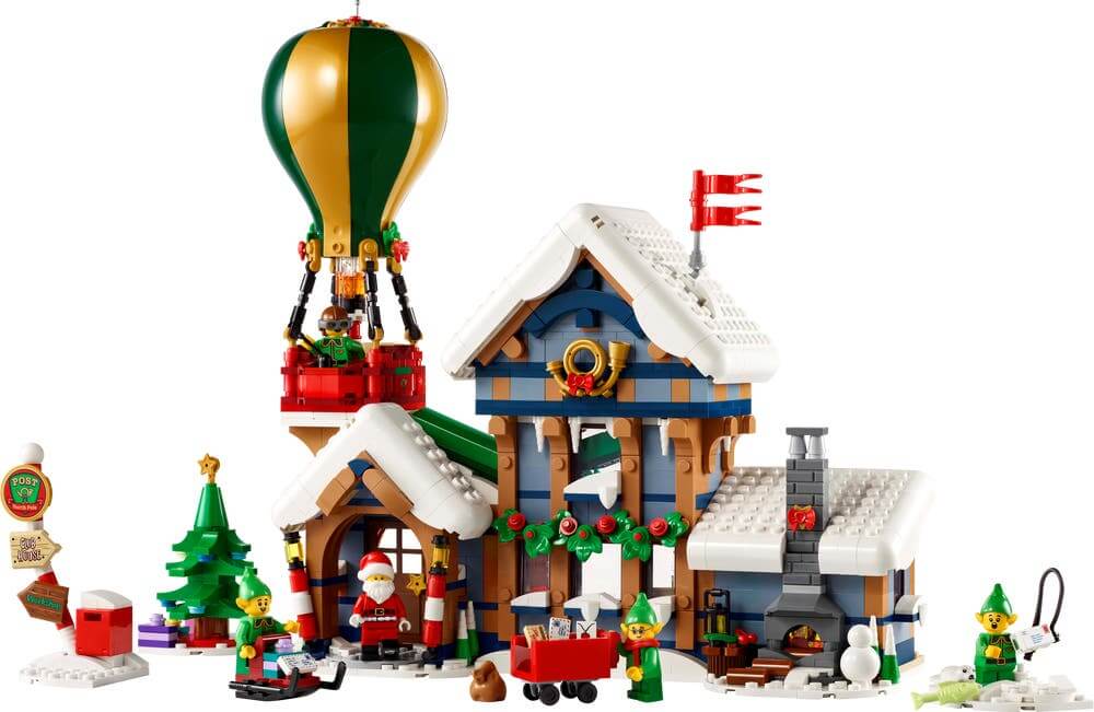 LEGO Icons 10339 Santa's Post Office front