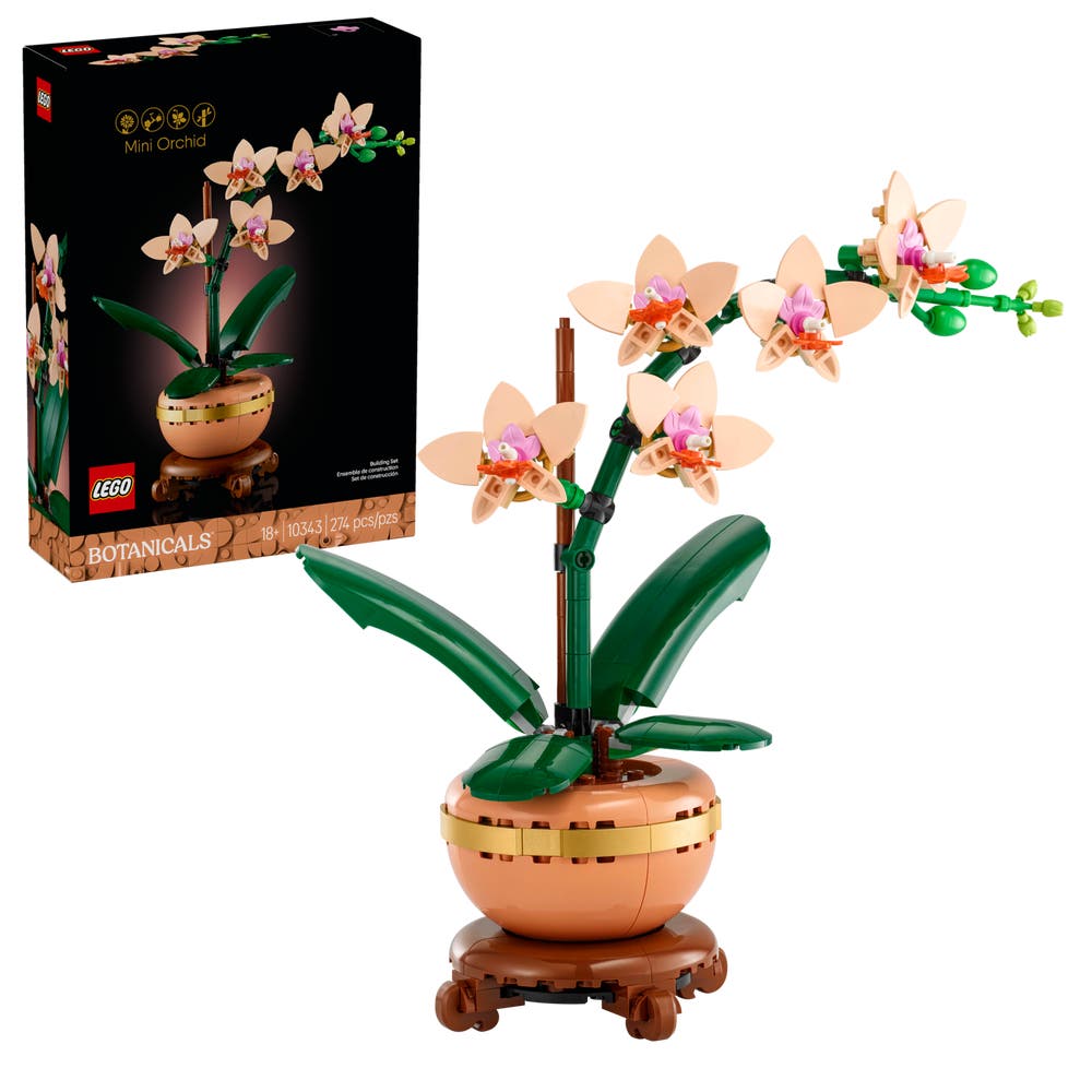 LEGO The Botanical Collection 10343 Mini Orchid box front