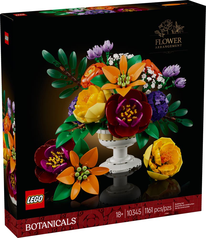 LEGO The Botanical Collection 10345 Flower Arrangement box front