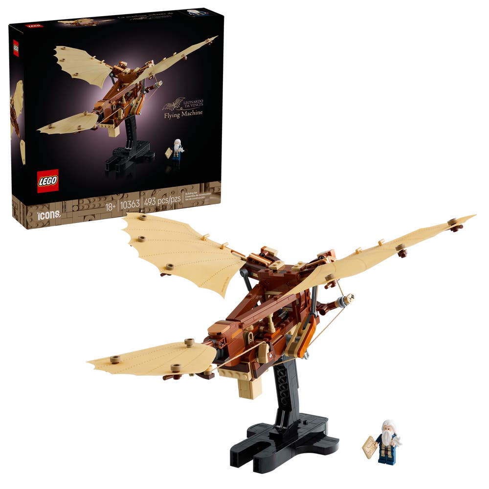 LEGO Icons 10363 Leonardo da Vinci's Flying Machine box front