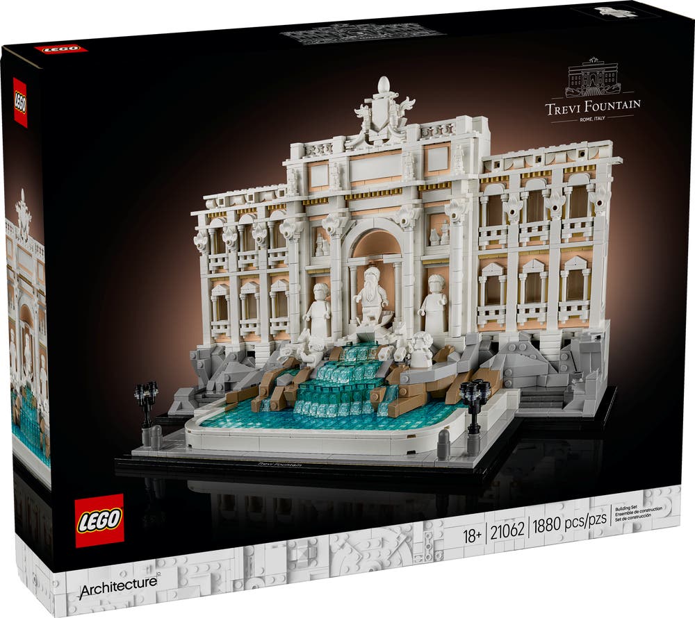 LEGO Architecture 21062 Trevi Fountain box front