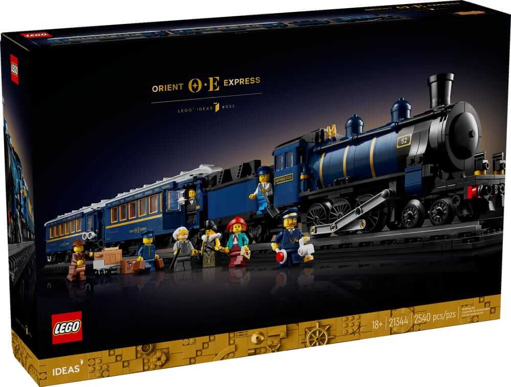 LEGO Ideas 21344 Orient Express box front