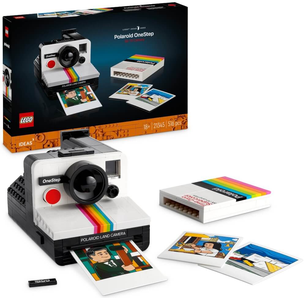 LEGO Ideas 21345 Polaroid Camera box front