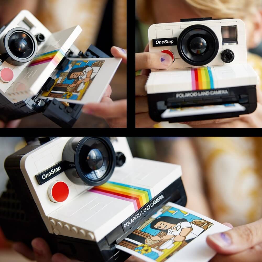 LEGO Ideas 21345 Polaroid Camera lifestyle images