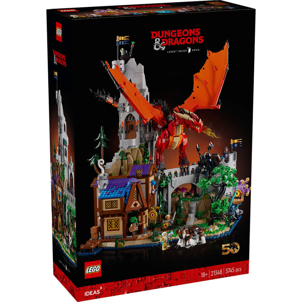 LEGO Ideas 21348 Dungeons & Dragons: Red Dragons Tale box front