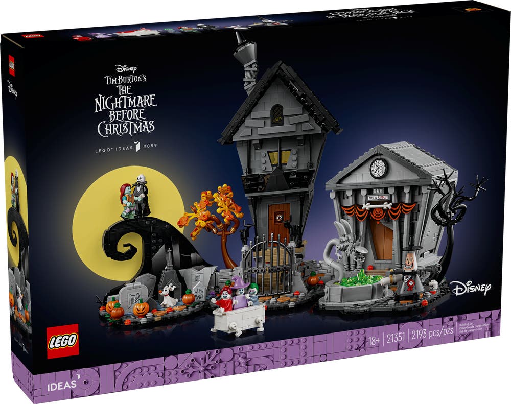 LEGO Ideas 21351 The Nightmare Before Christmas box front