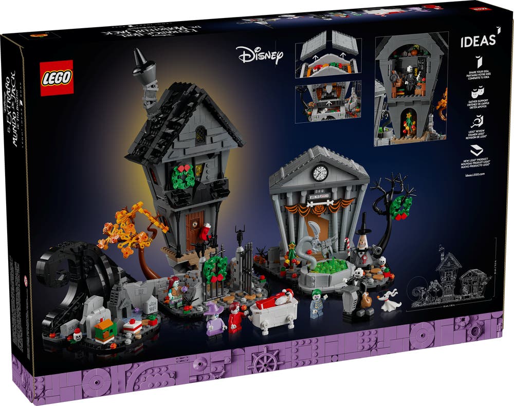 LEGO Ideas 21351: Nightmare Before Christmas revealed for September!