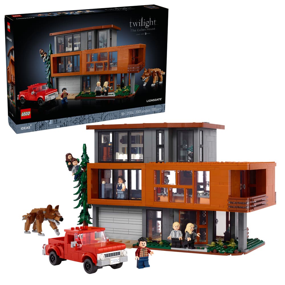 LEGO Ideas 21354 Twilight Cullen House revealed for February 2025!