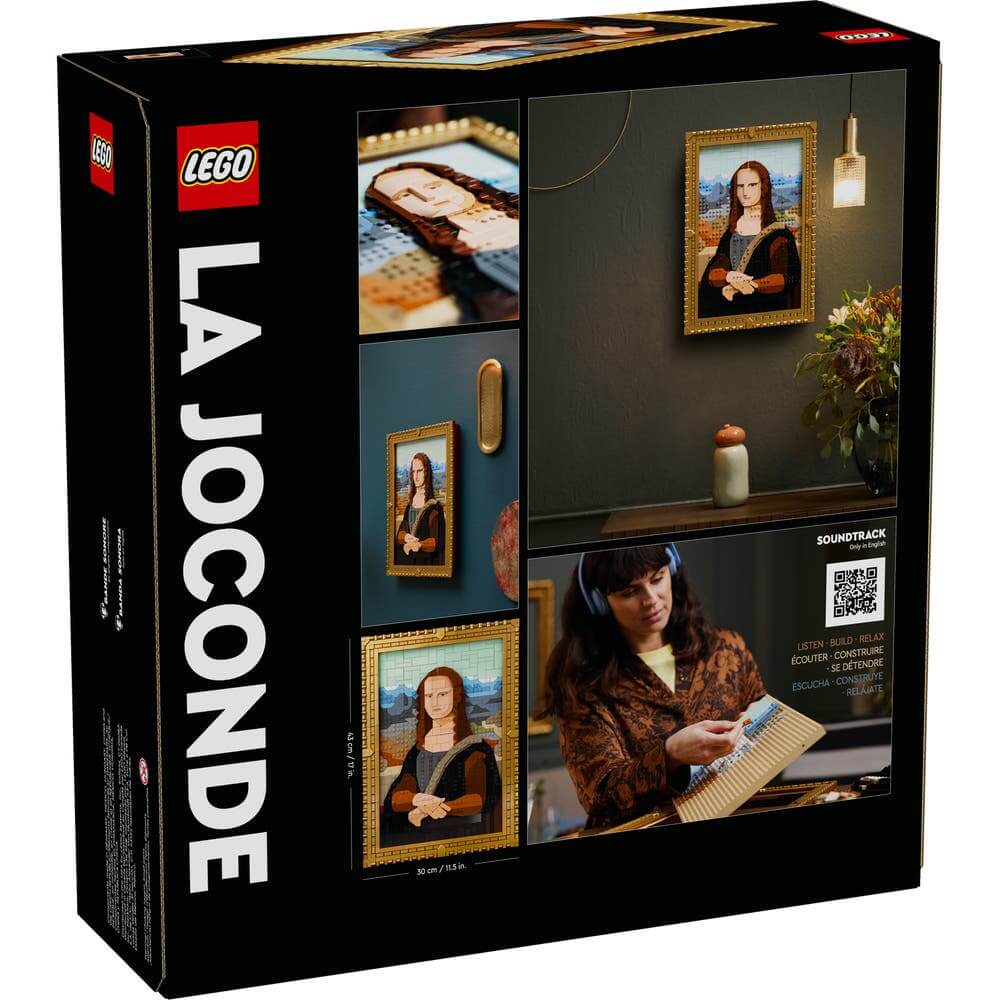 LEGO Art 31213 Mona Lisa box back